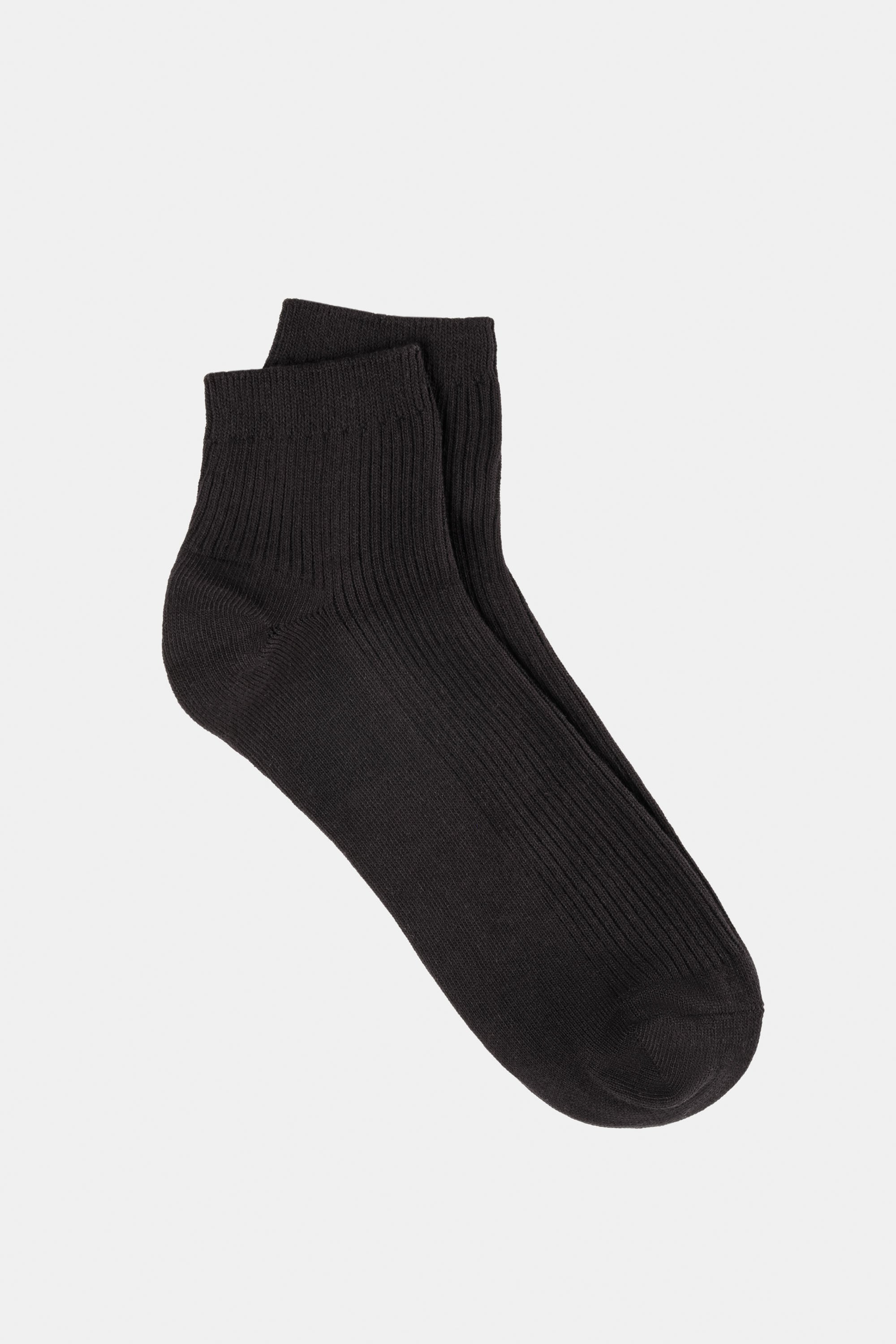 ZARVI CAMEO RIBBED ANKLE SOCKS