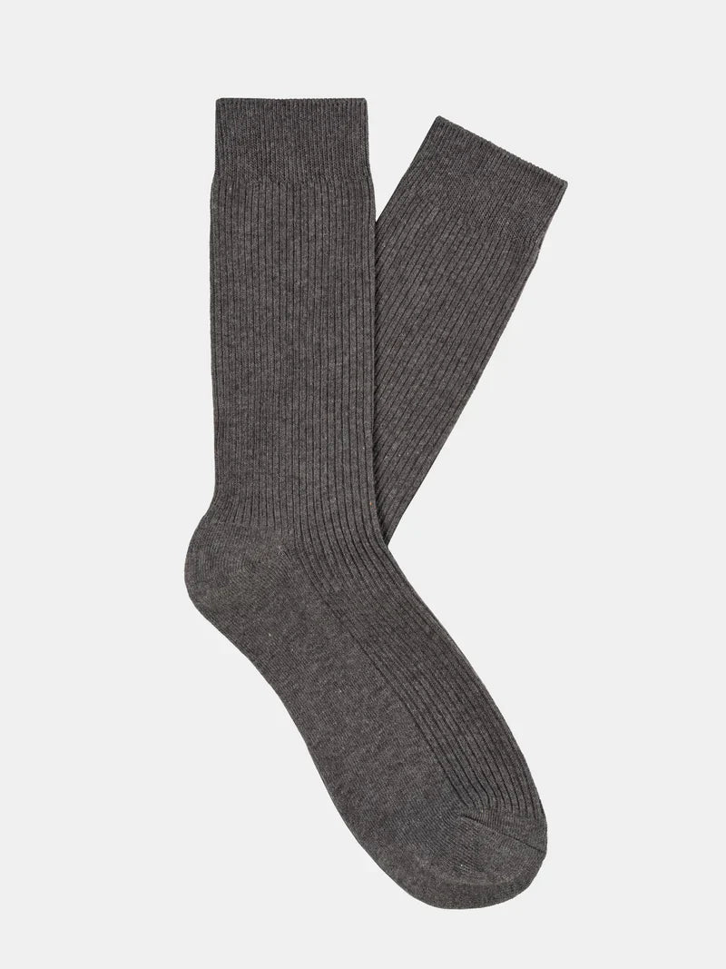 CAMEO RIBBED MID SOCKS - 4 PACK