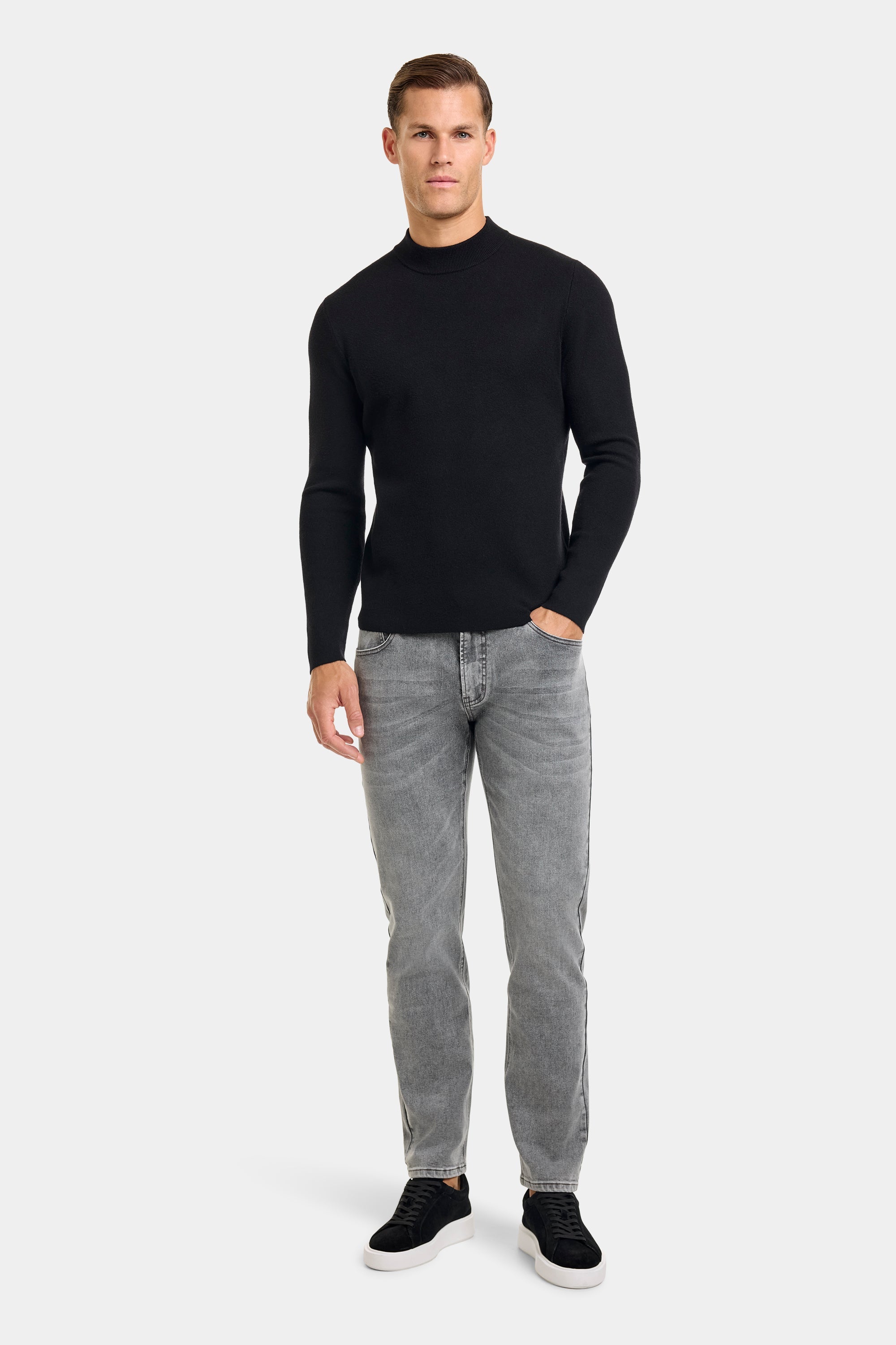 THE COMO MOCK NECK SWEATER