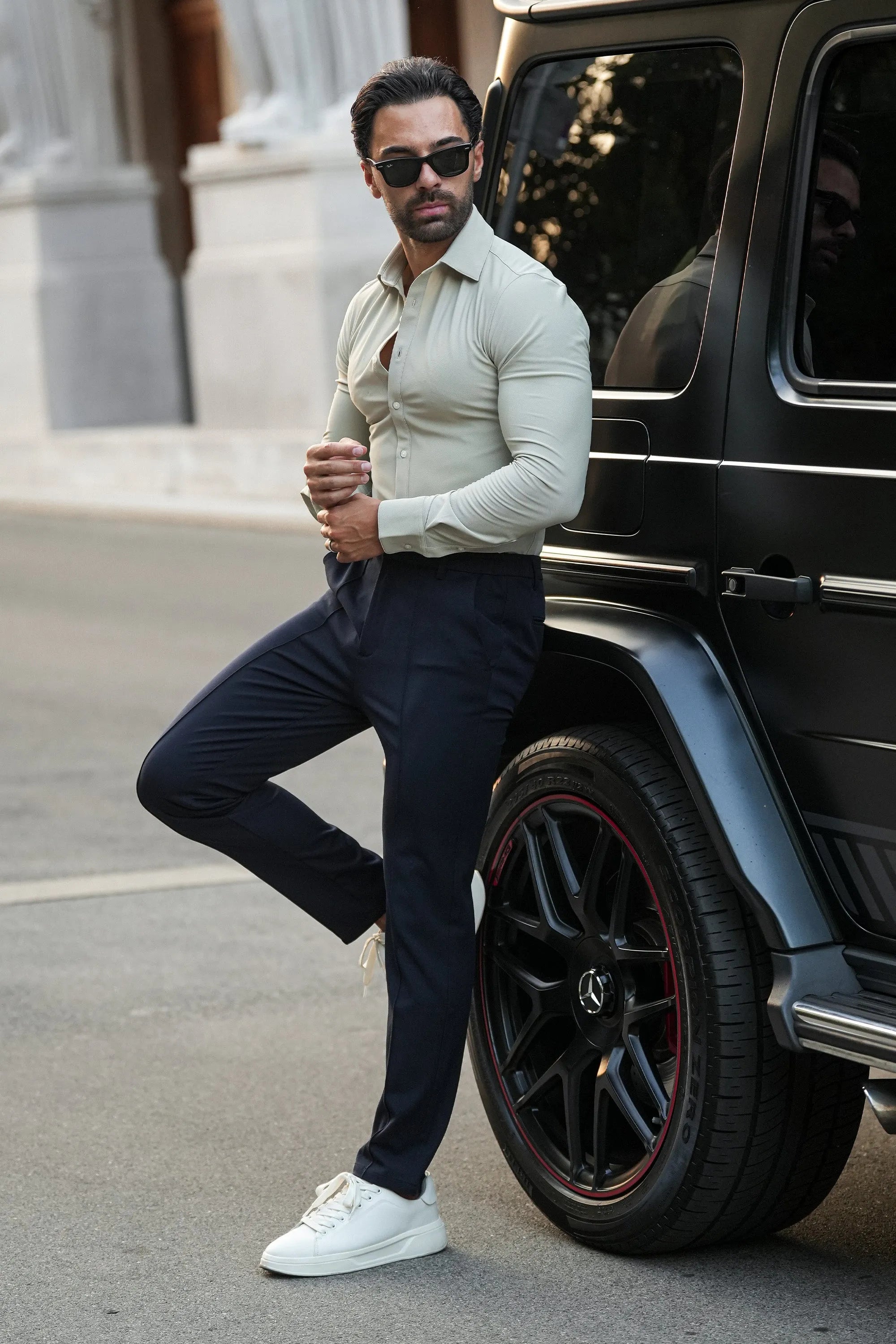 ZARVI ATHLETIC STRETCH SHIRT