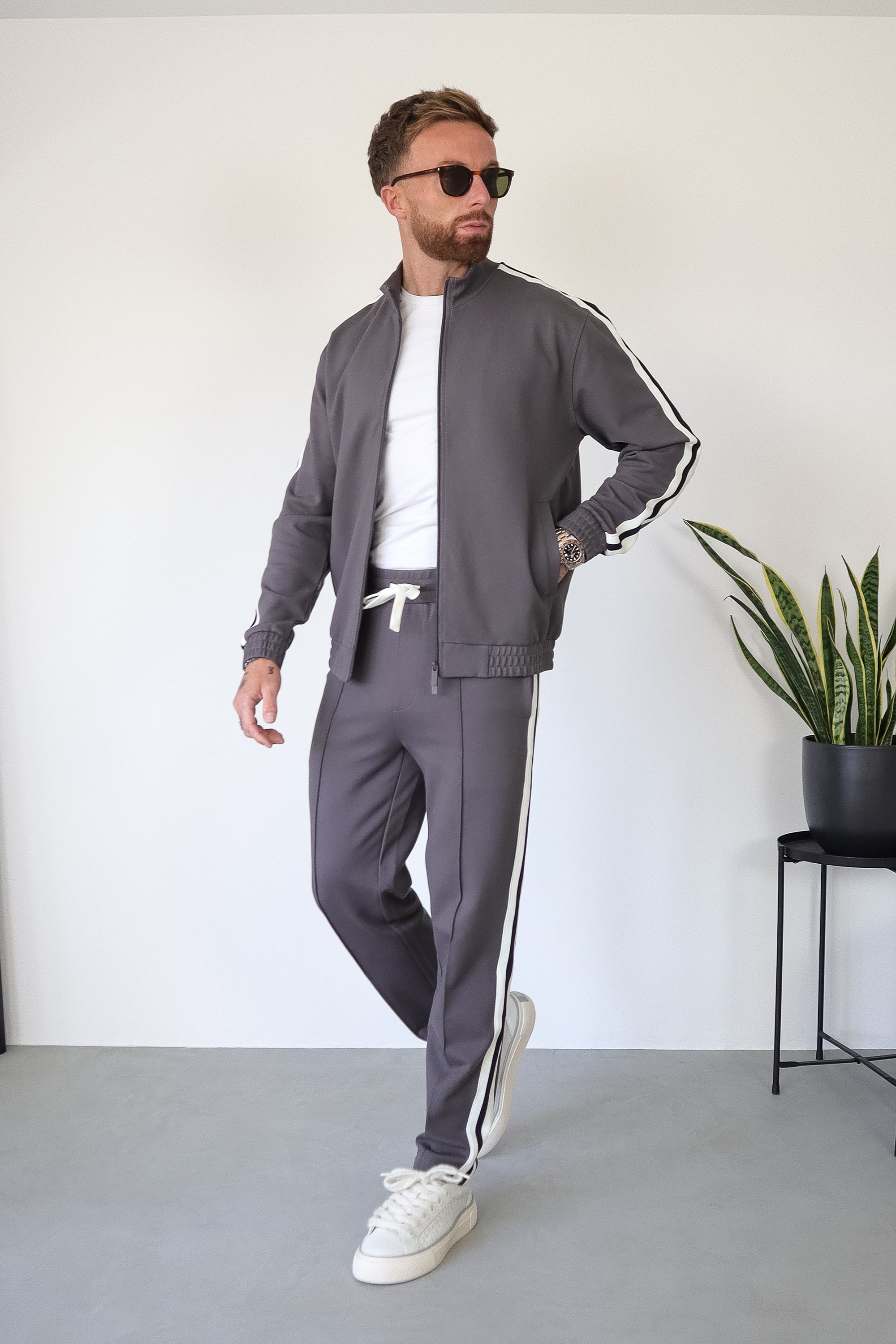 ZARVI TAPE TRACK TROUSERS