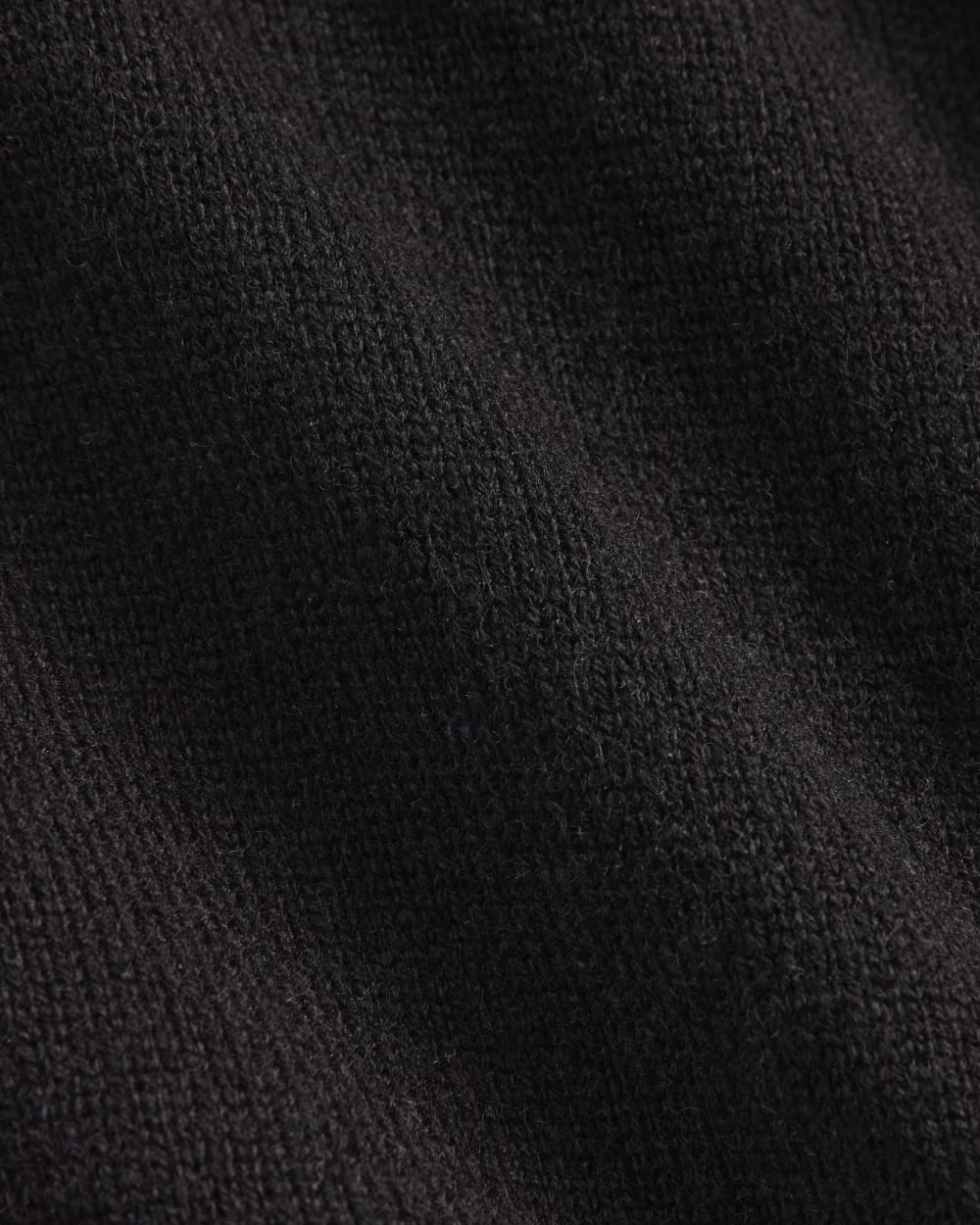 The Classic Crew in Cashmere | Black