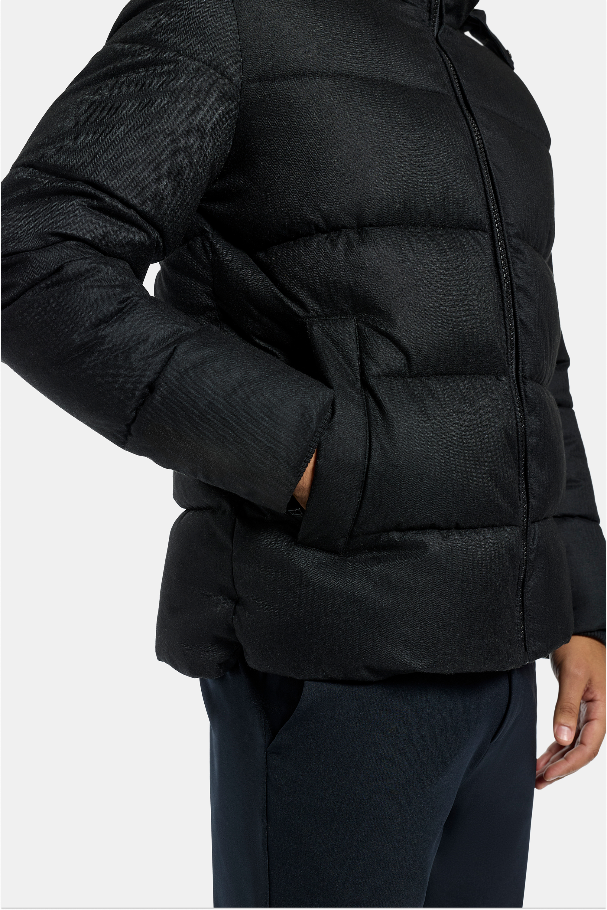 ZARVI PIERO HOODED PUFFER