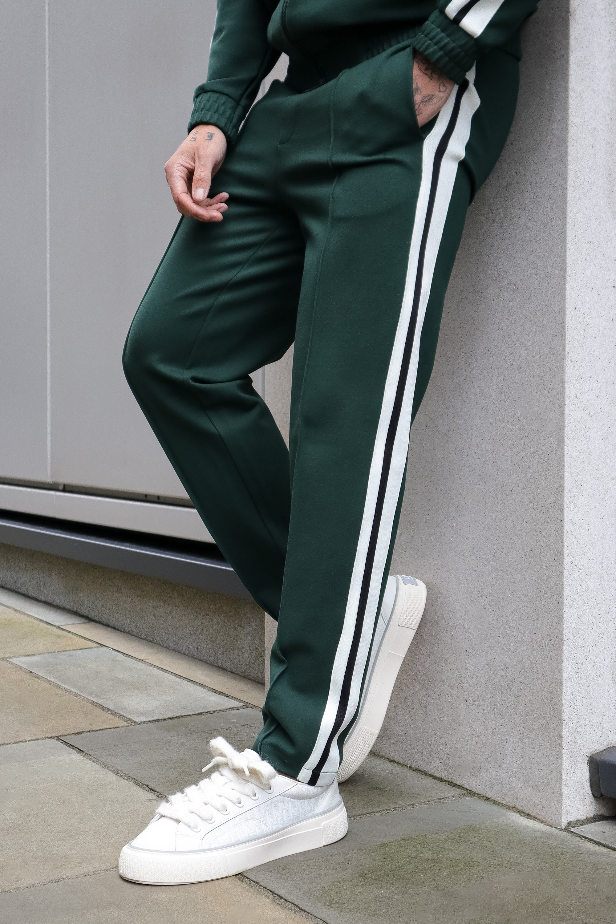 ZARVI TAPE TRACK TROUSERS