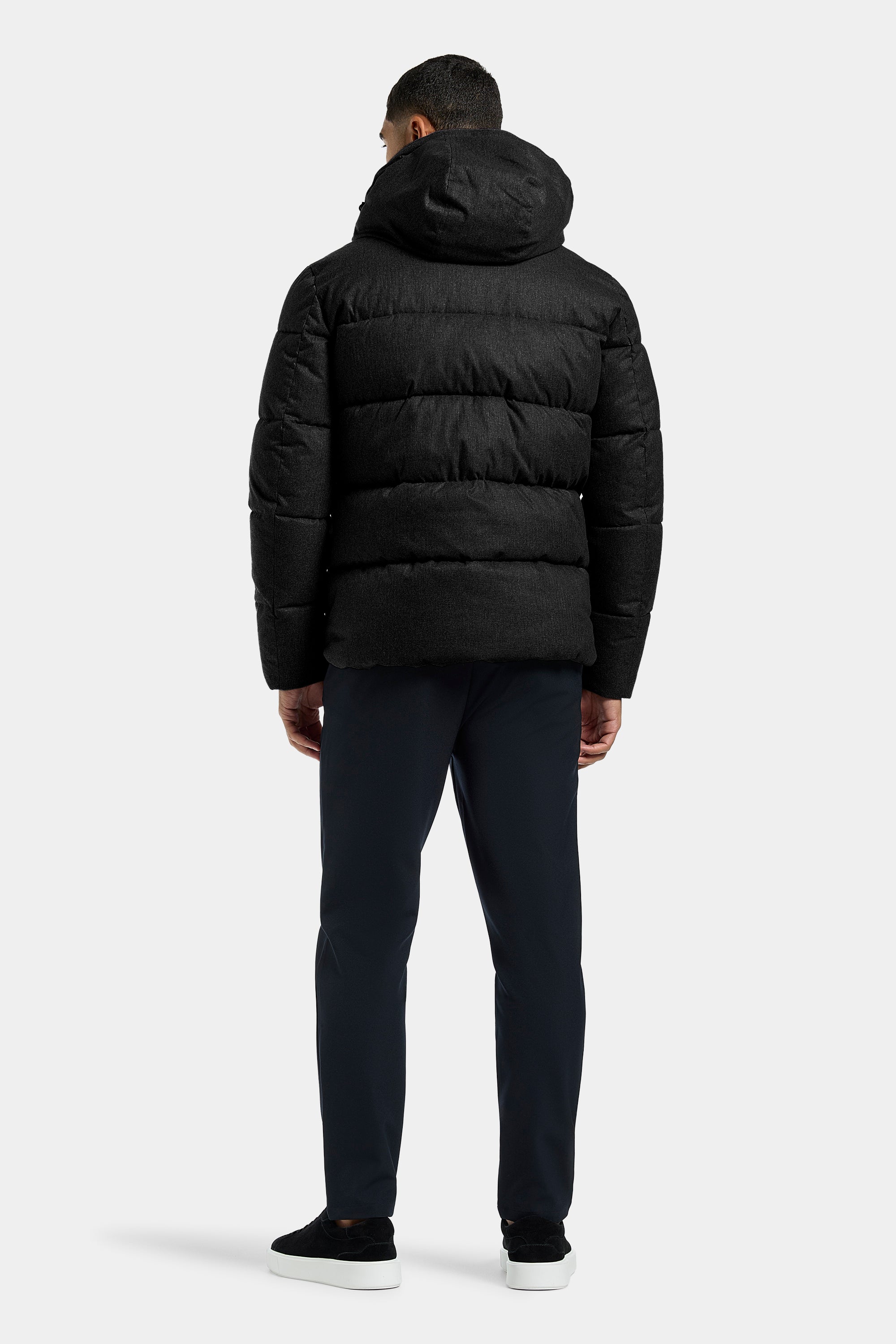 ZARVI PIERO HOODED PUFFER
