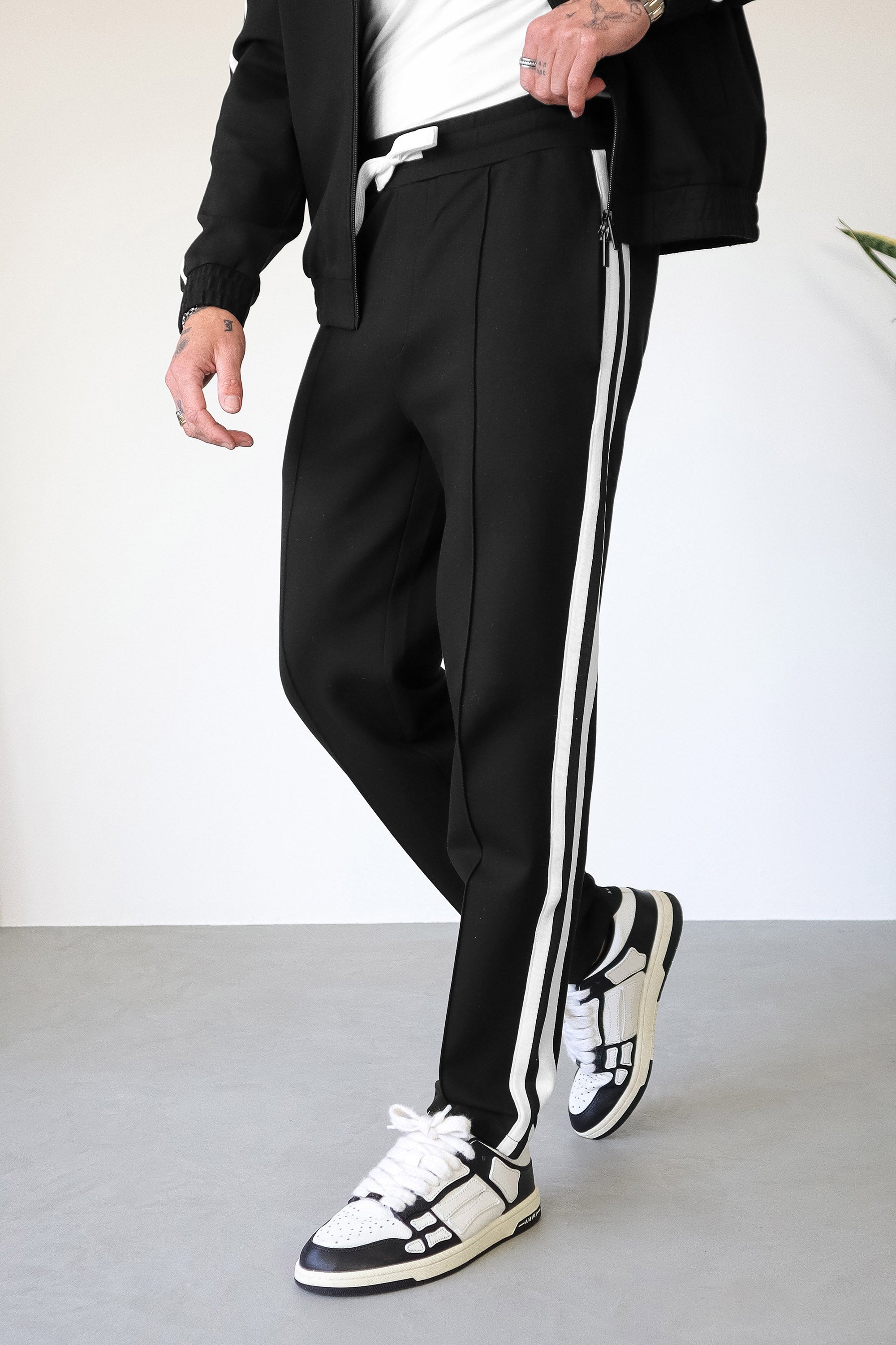 ZARVI TAPE TRACK TROUSERS