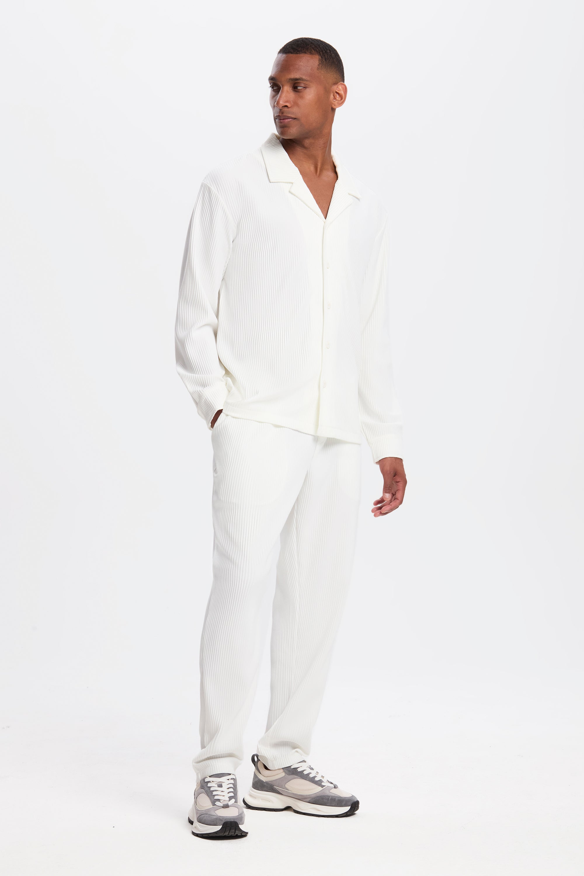 THE PLEATED TROUSERS