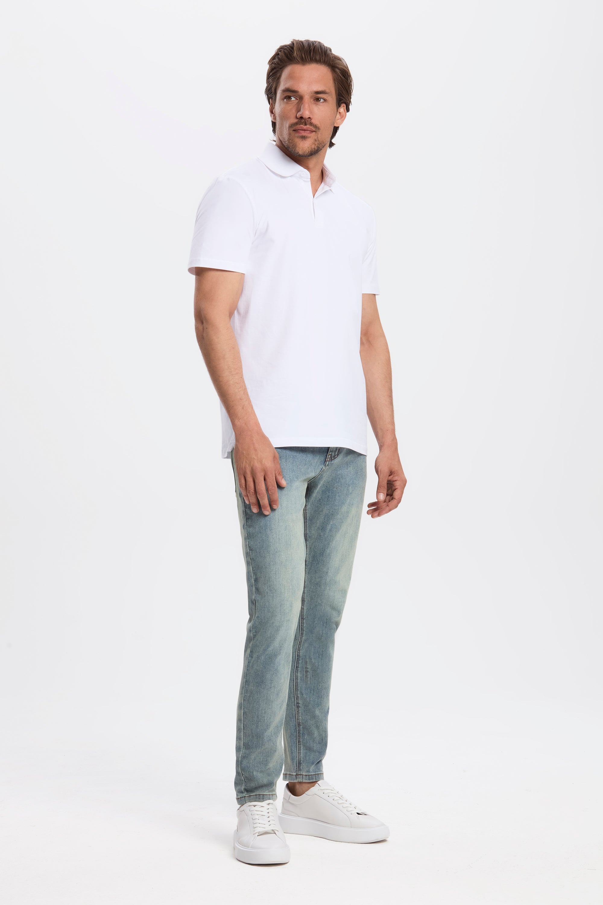 ZARVI REGULAR BUTTON POLO