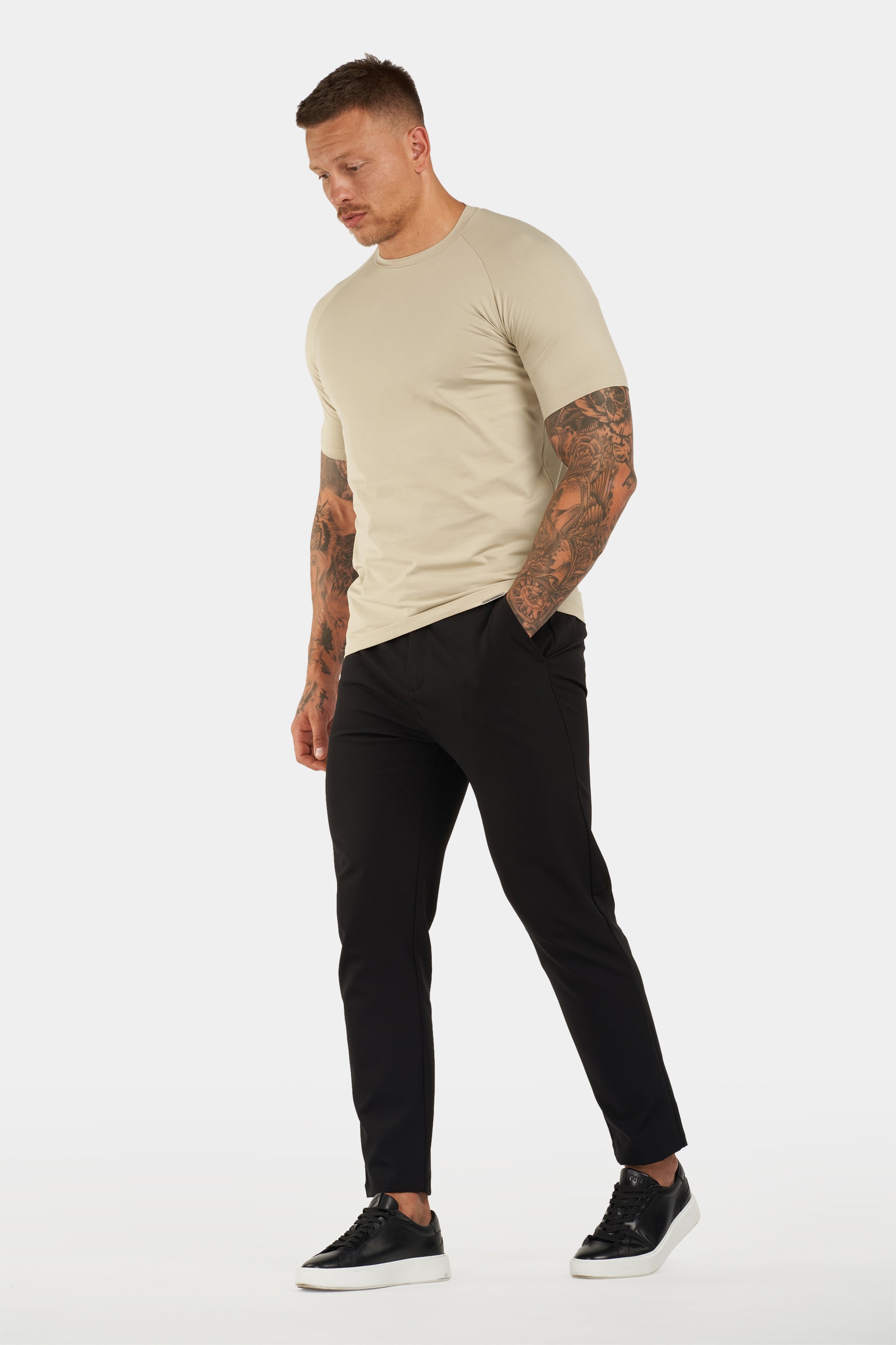 ZARVI MUSCLE BASIC T-SHIRT