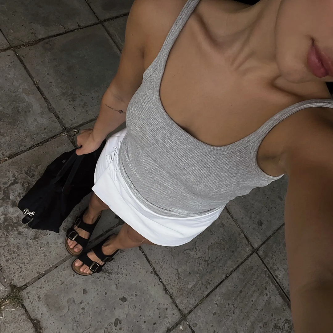 ZARVI Siena – Cork Double-Strap Sandal