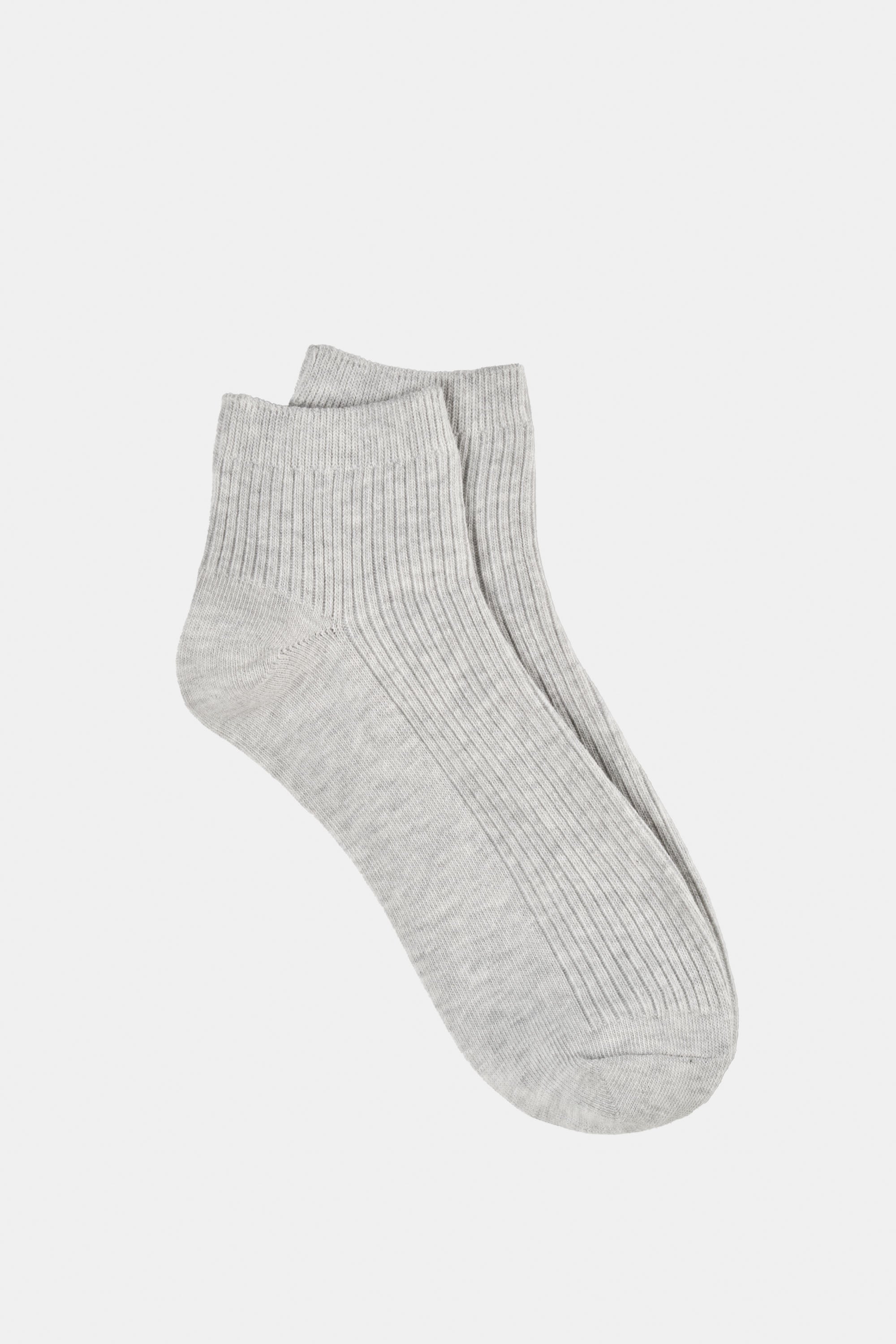 ZARVI CAMEO RIBBED ANKLE SOCKS