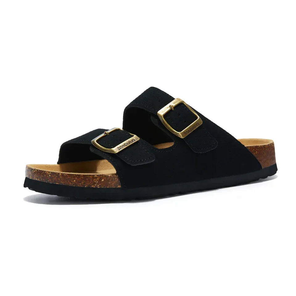 ZARVI Siena – Cork Double-Strap Sandal
