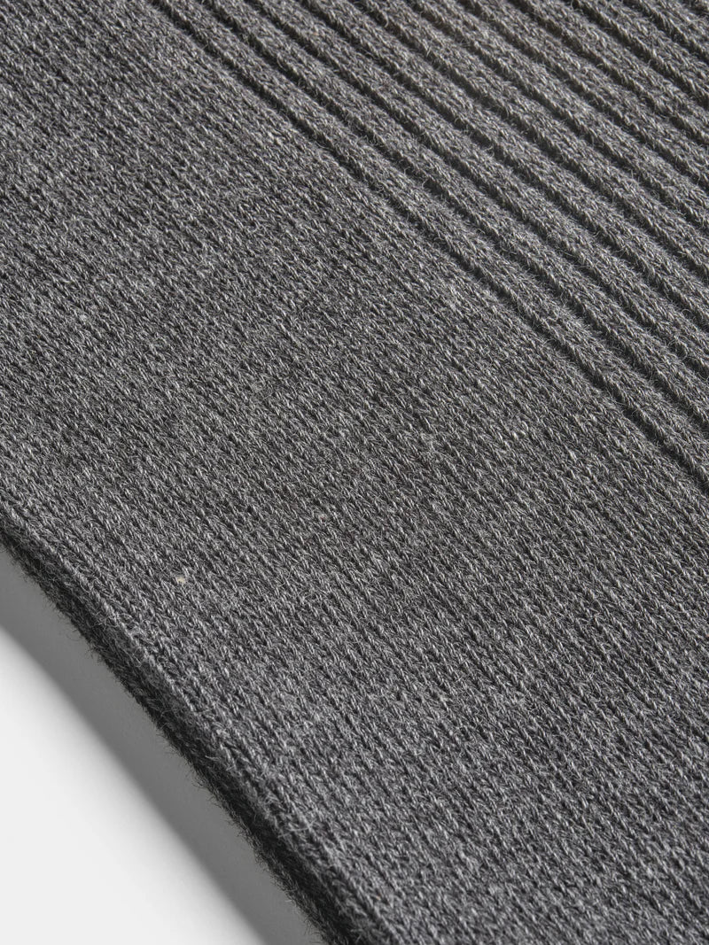 CAMEO RIBBED MID SOCKS - 4 PACK