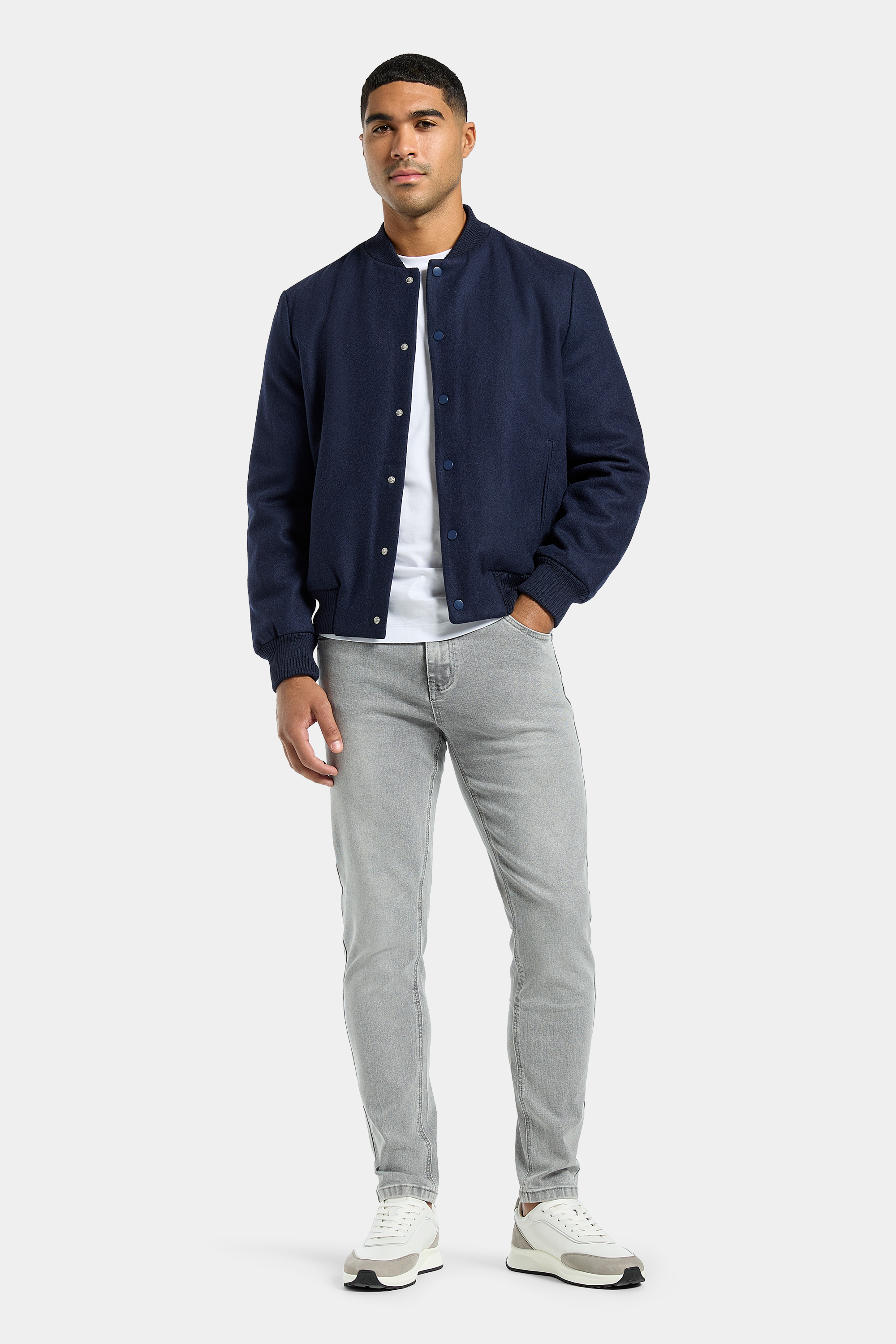 ZARVI CIRO VARSITY JACKET