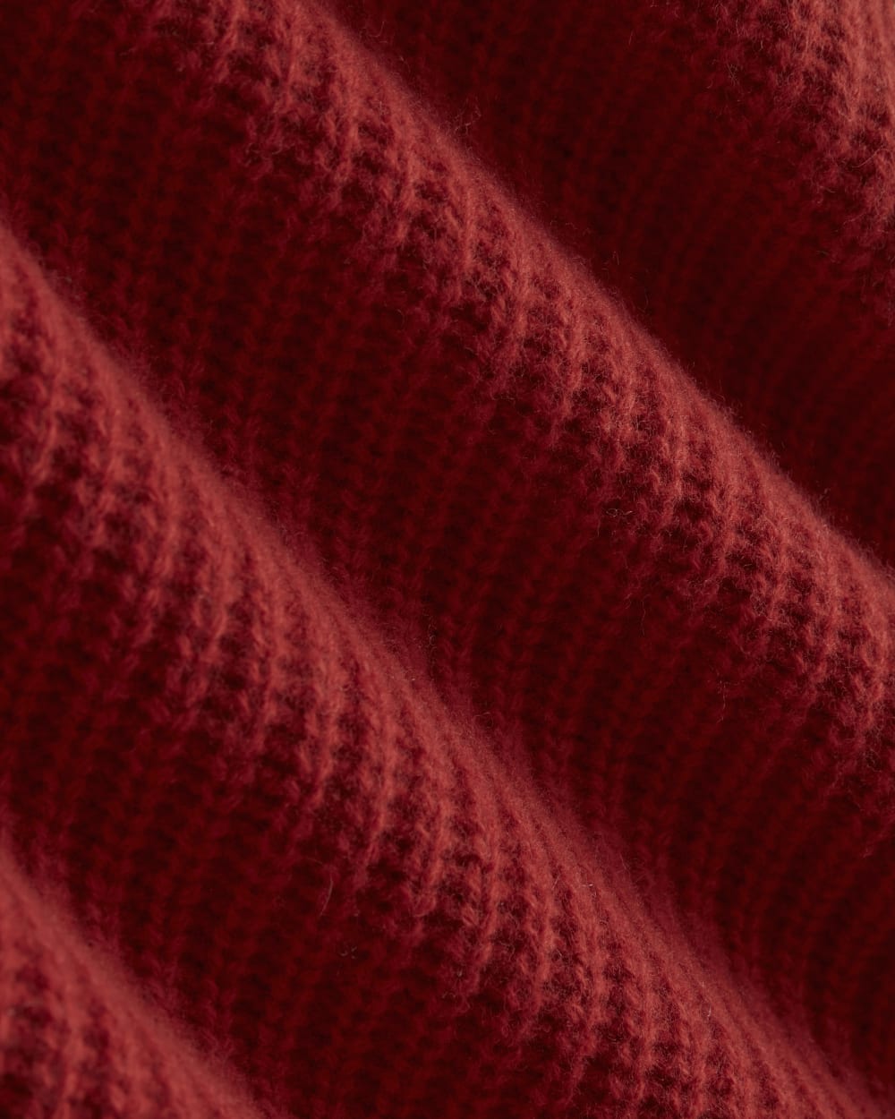 The Half-Zip Sweater in Luxe Merino | Berry Red