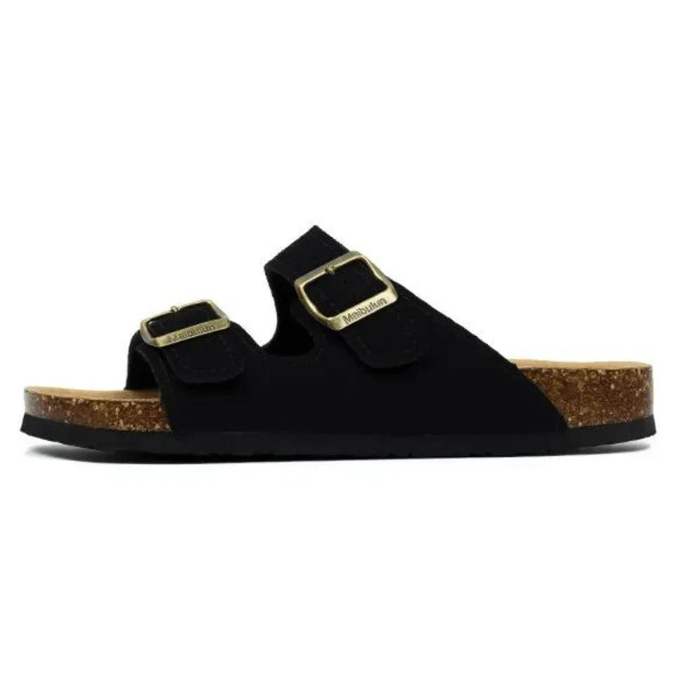 ZARVI Siena – Cork Double-Strap Sandal