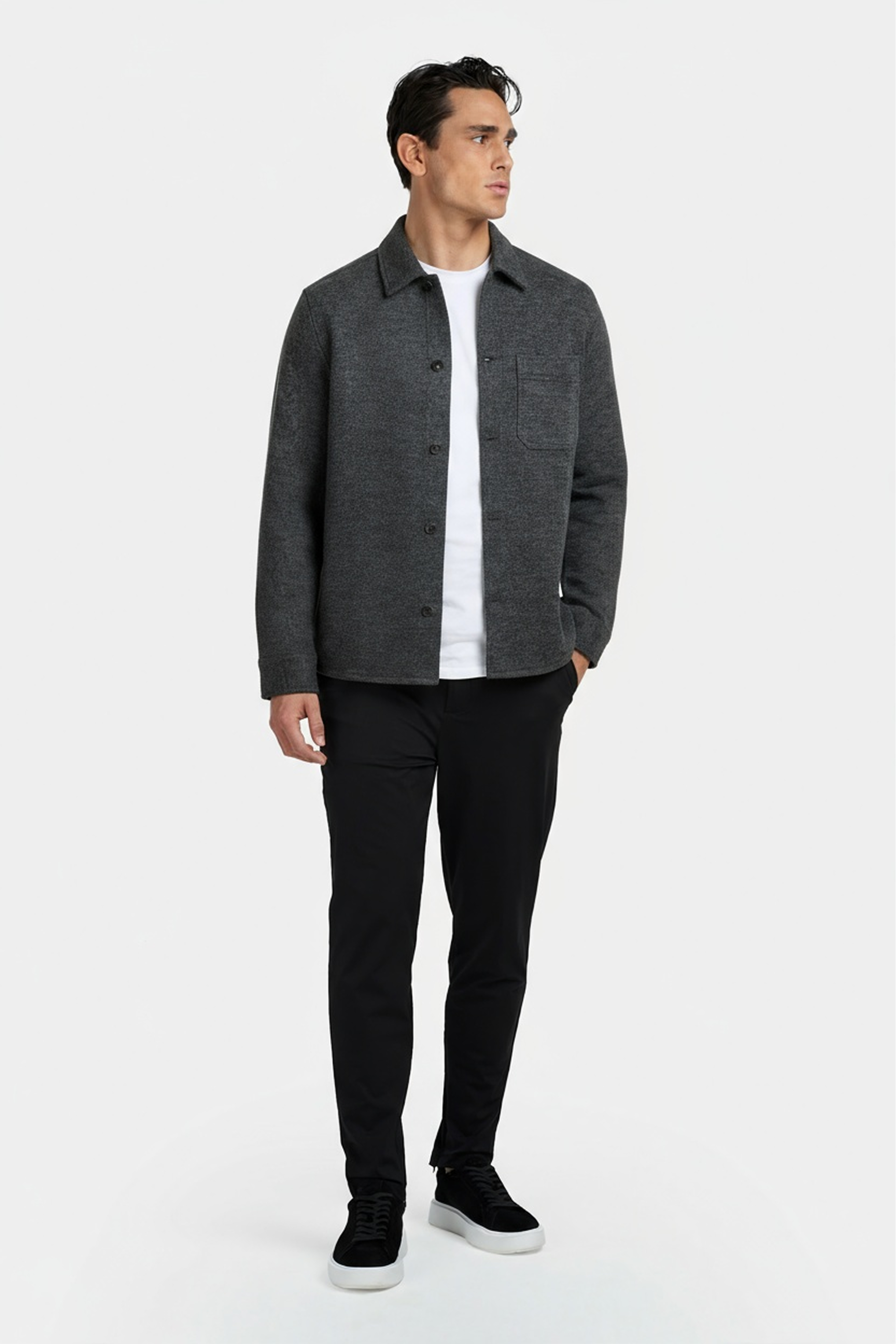 ZARVI OTTO WOOL OVERSHIRT