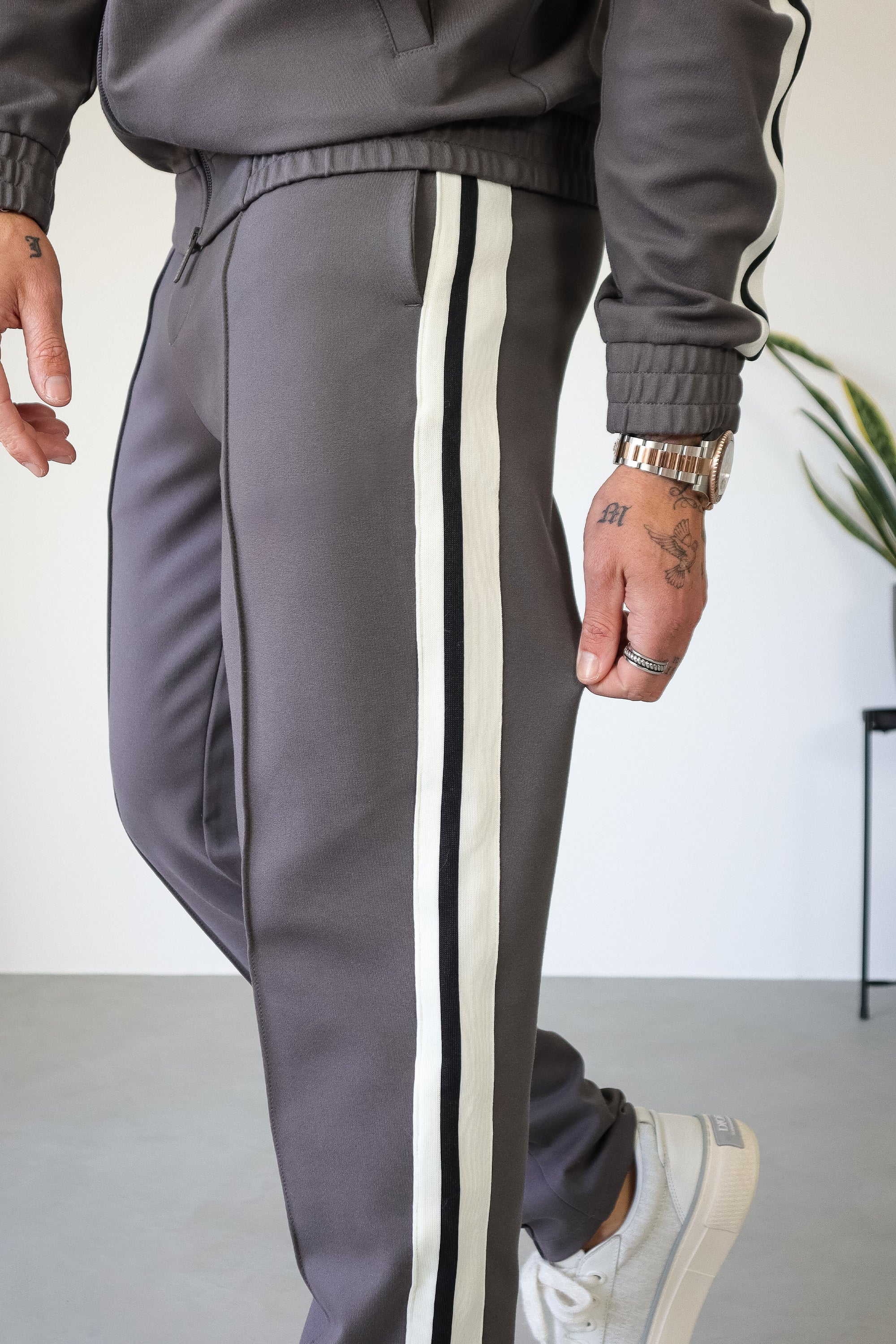 ZARVI TAPE TRACK TROUSERS