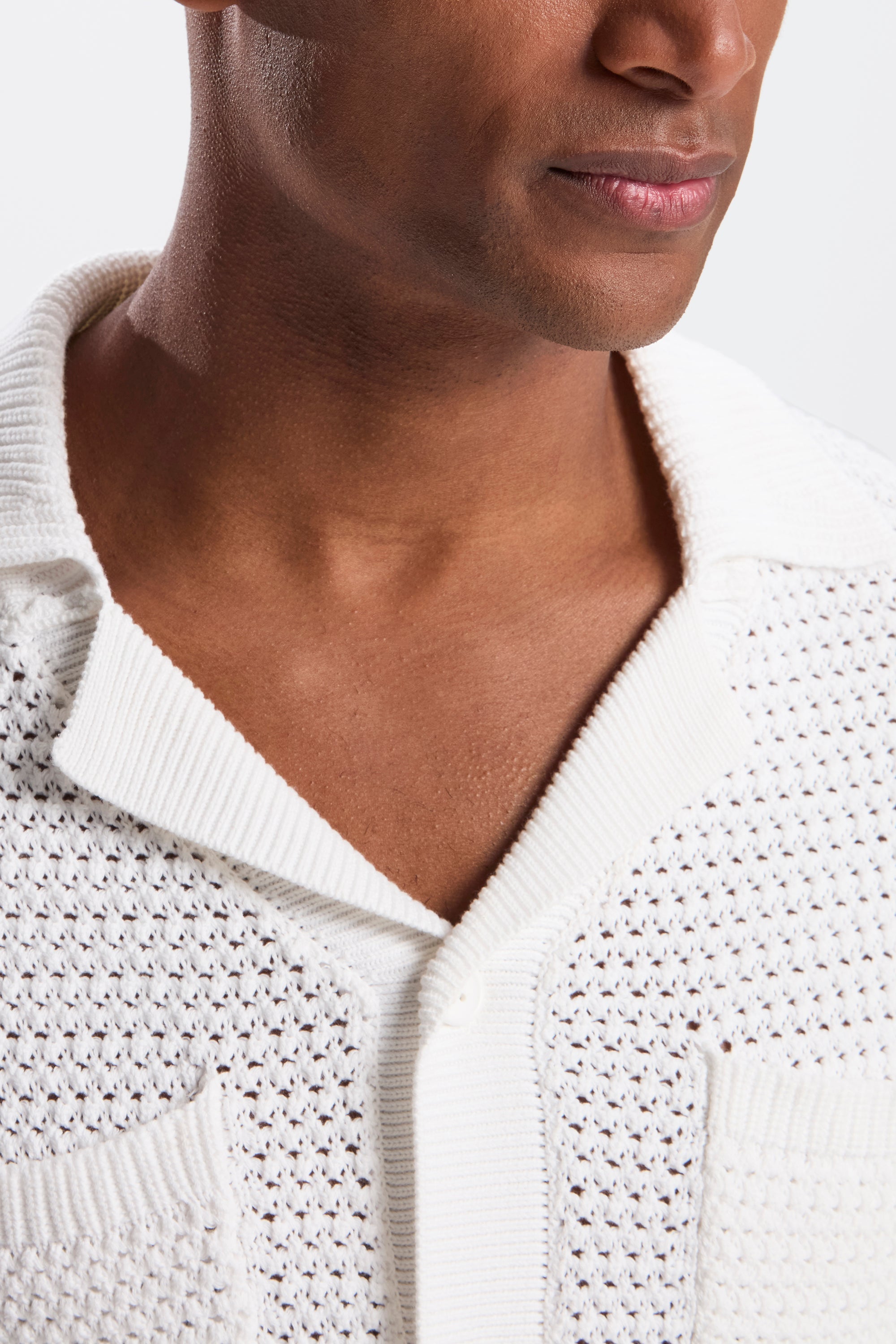 THE MATESE CROCHET SS SHIRT