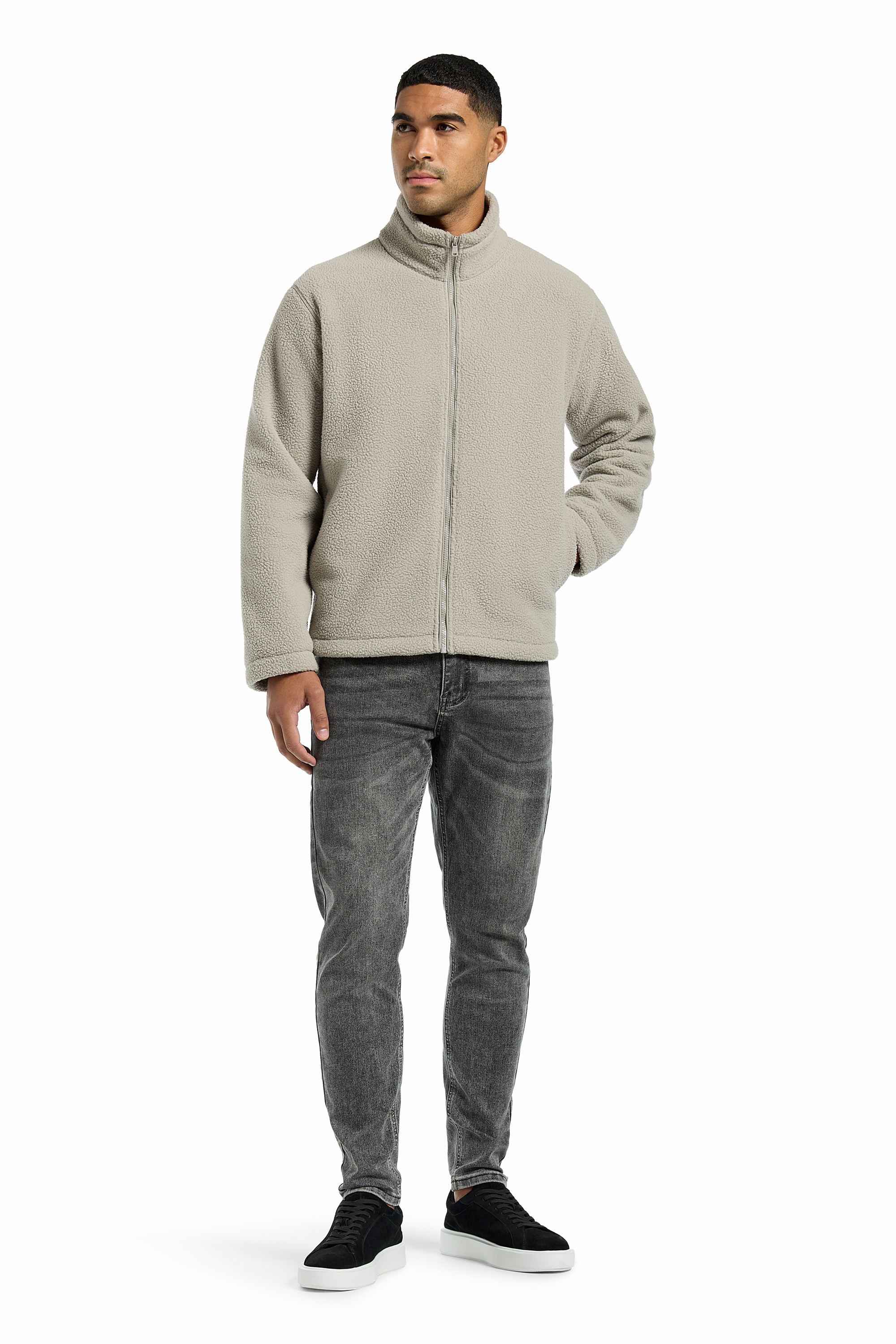 ZARVI CASTO TEDDY JACKET