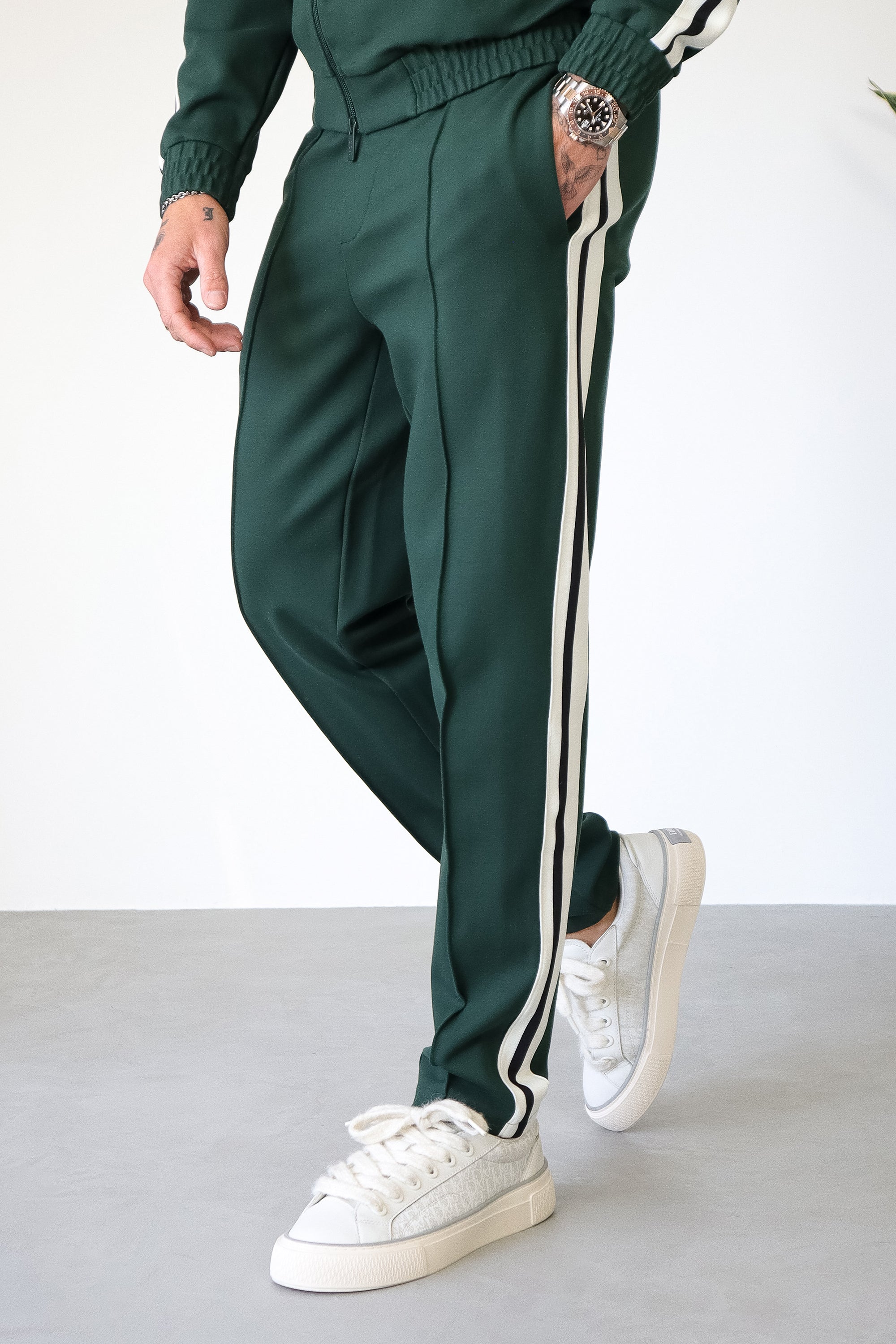 ZARVI TAPE TRACK TROUSERS