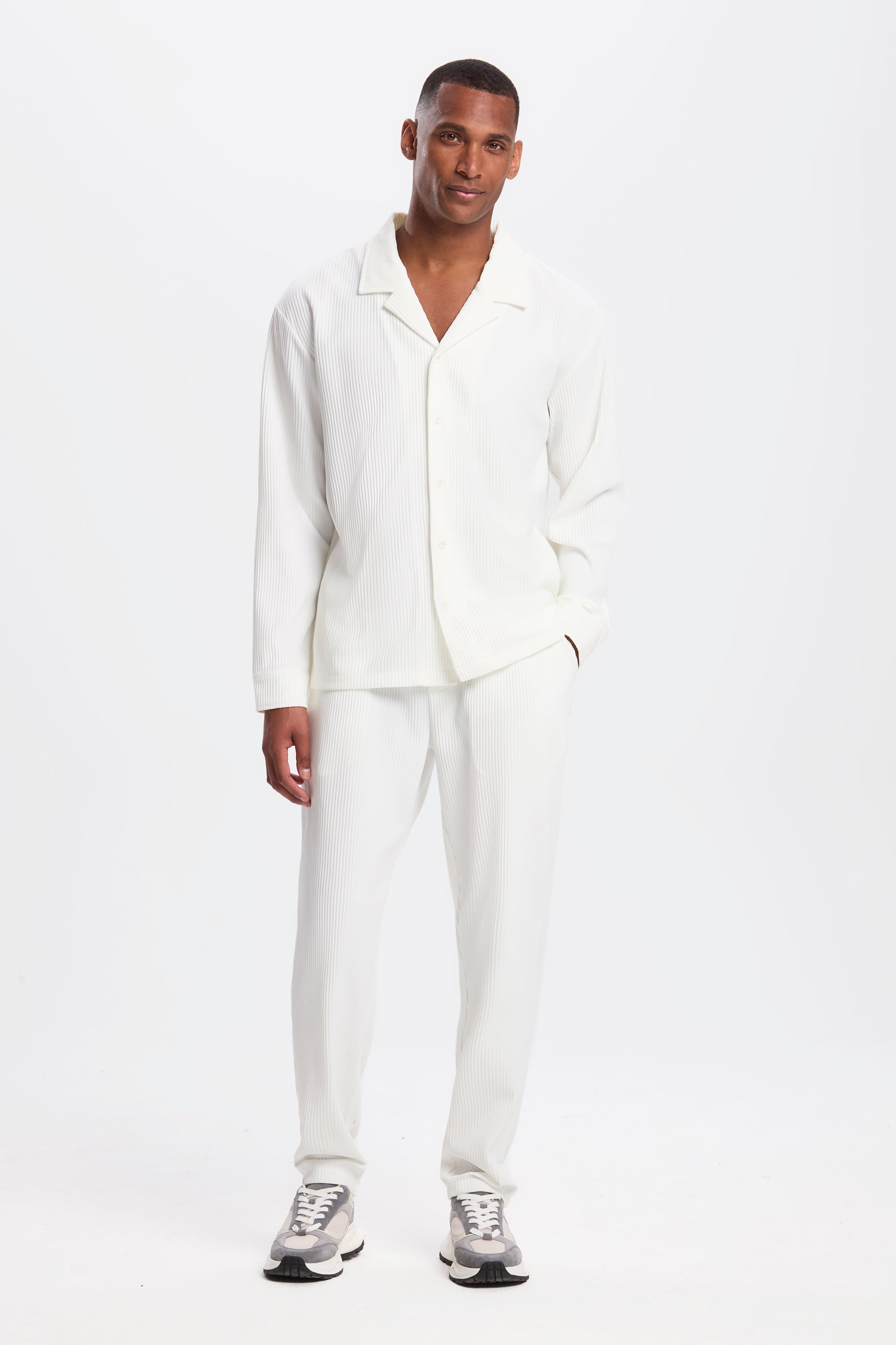 THE PLEATED TROUSERS