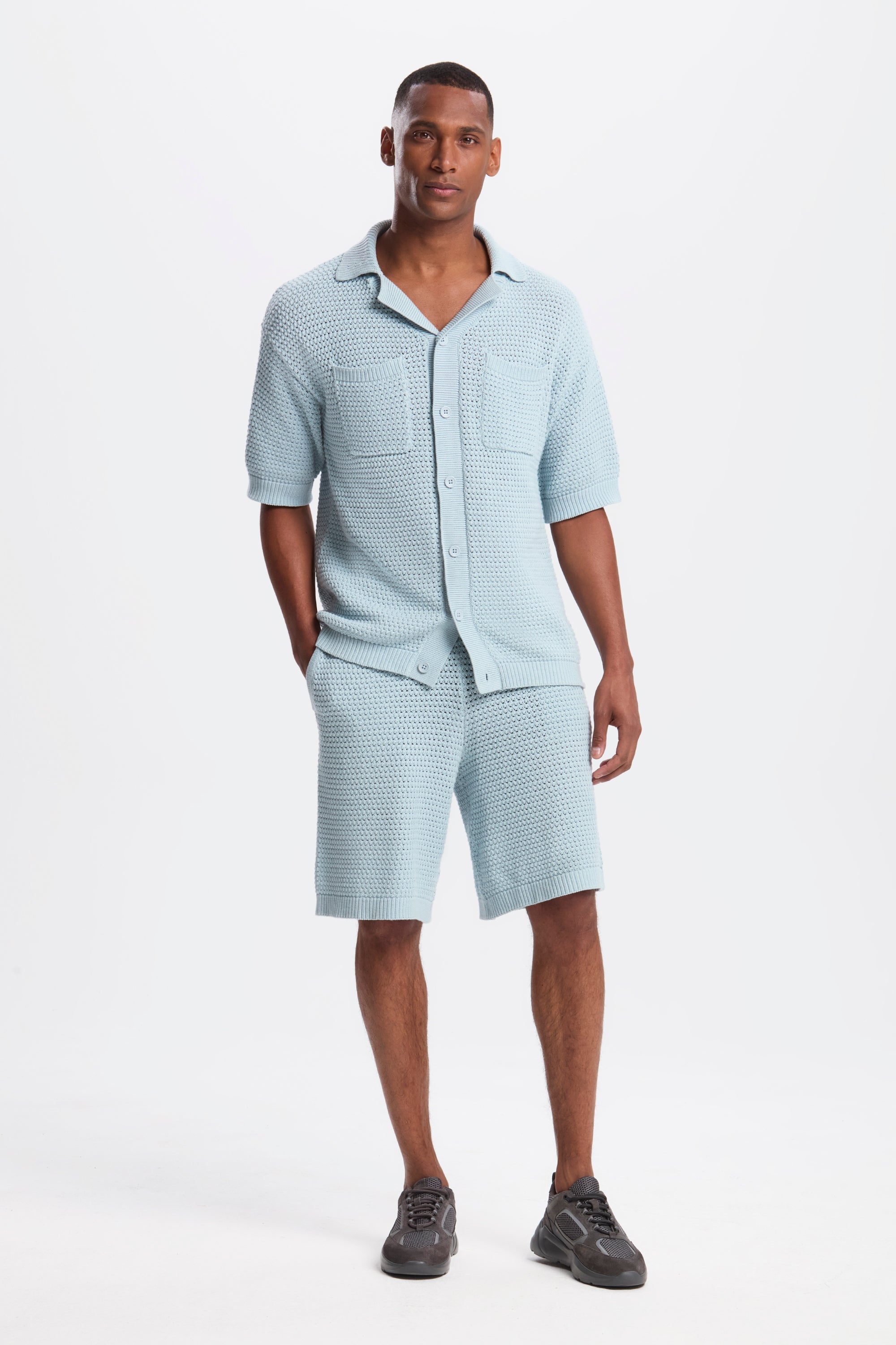 THE MATESE CROCHET SS SHIRT