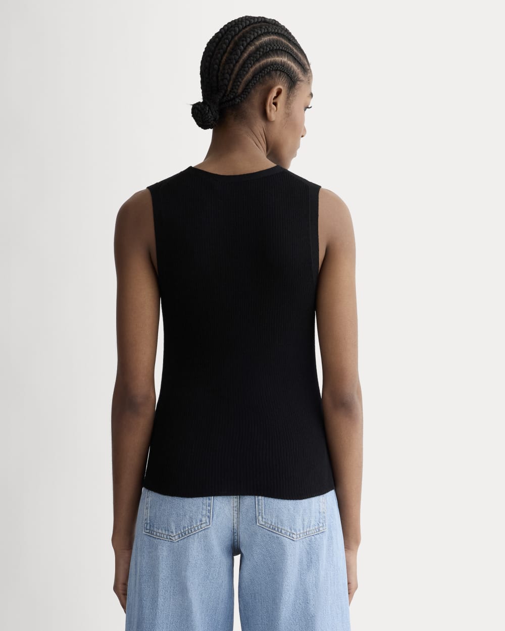 The Tank in Ultrasoft Merino | Black