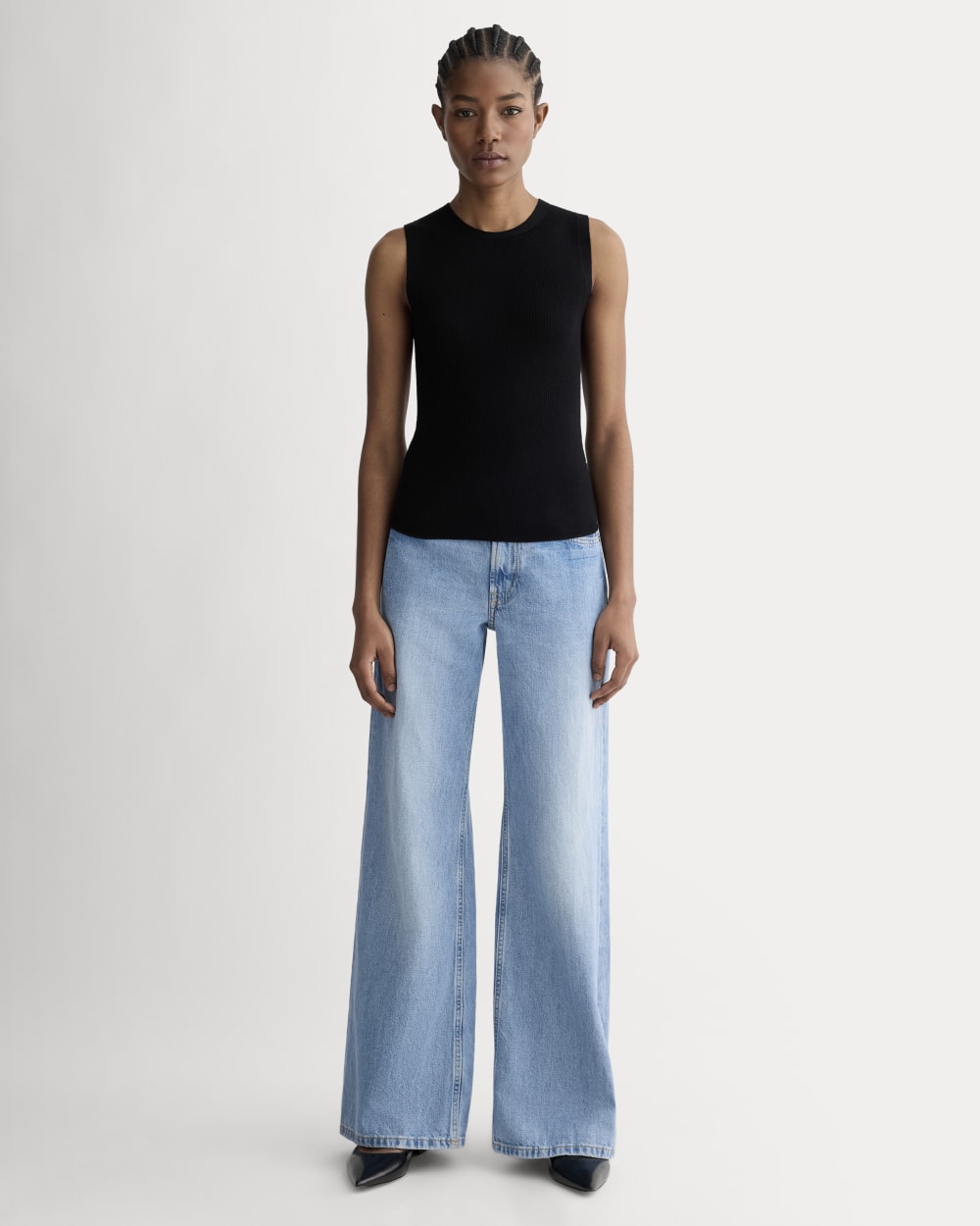 The Tank in Ultrasoft Merino | Black