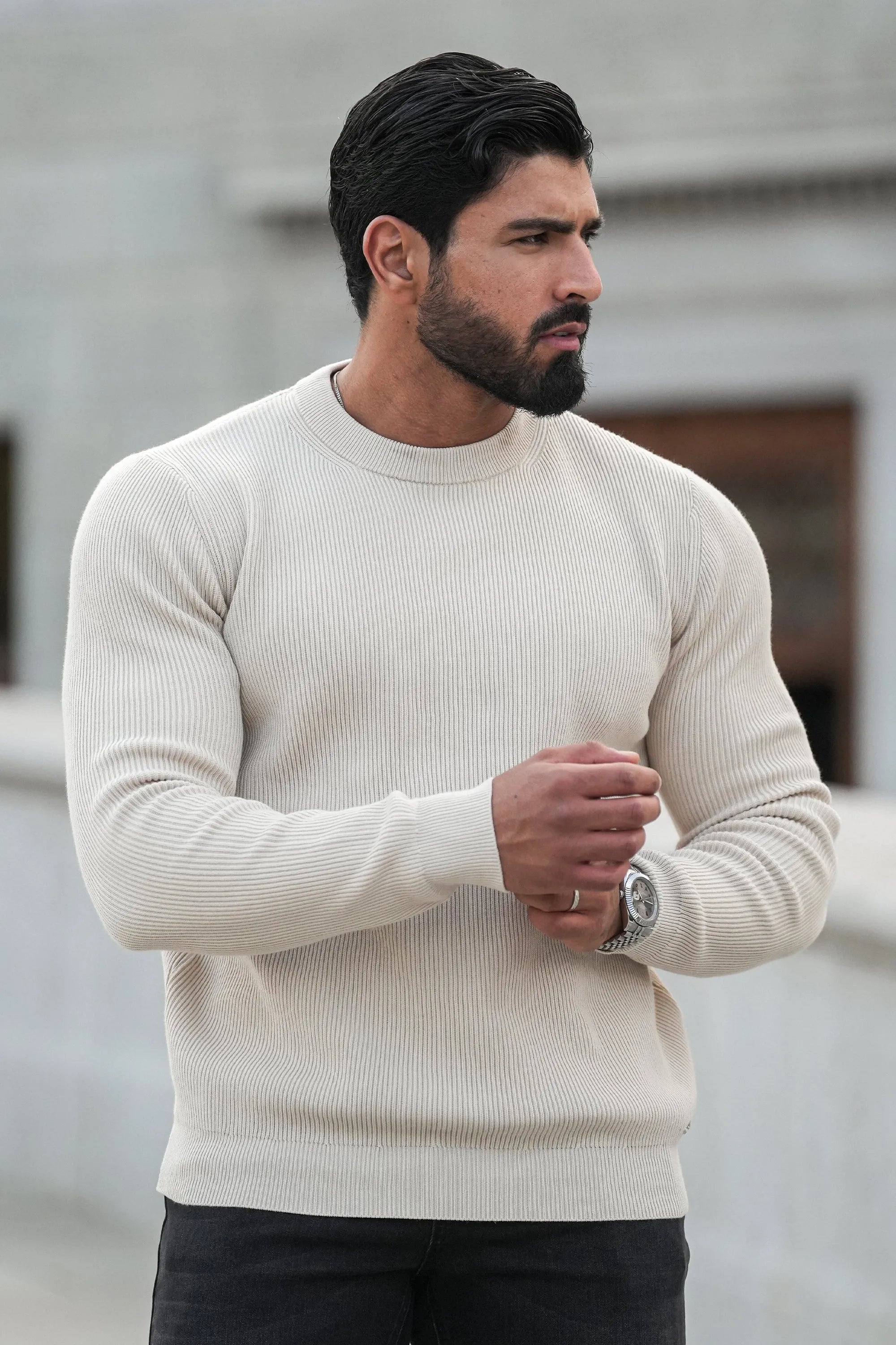 ZARVI RENZO CREWNECK SWEATER