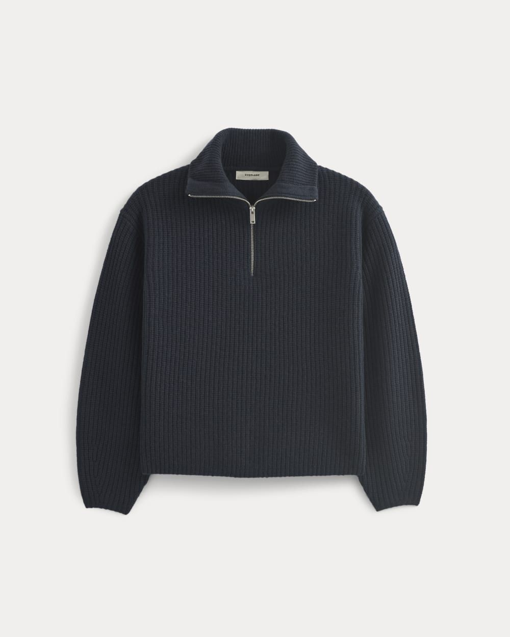 The Half-Zip Sweater in Luxe Merino | Navy