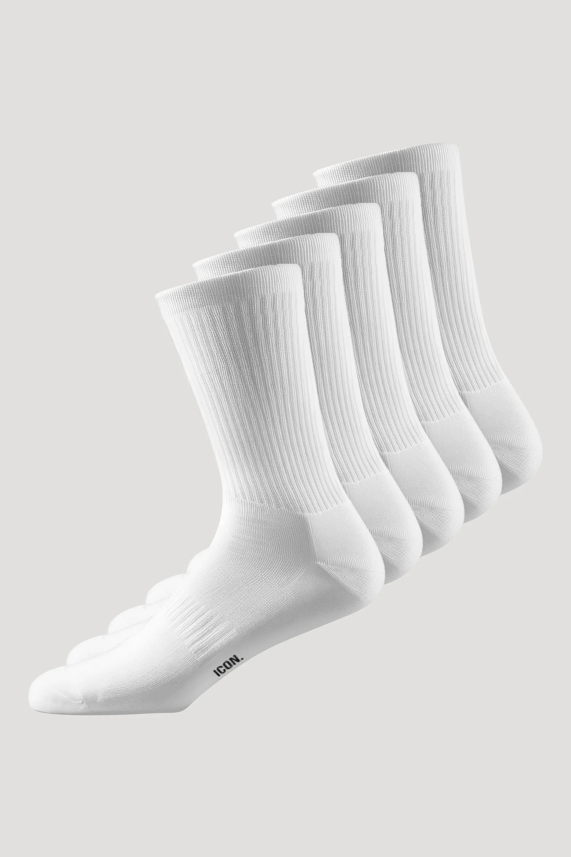 ICON. 5-PACK MID SOCKS
